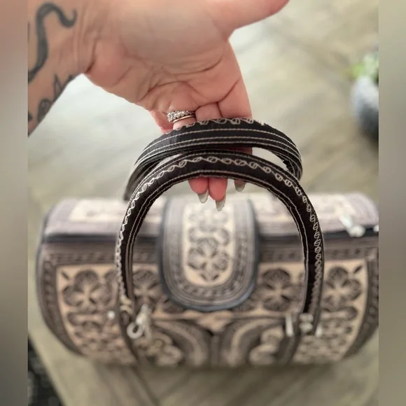 Banda Bag Mini Weekender, stunning handmade bag! - Picture 12 of 16